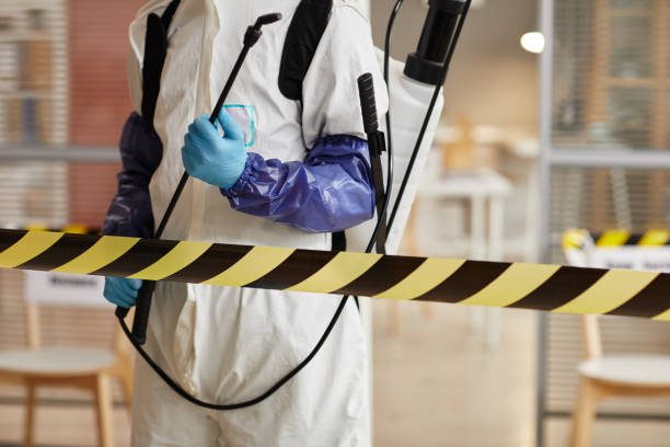 Professional Blood Cleanup technician working in Oconto, WI